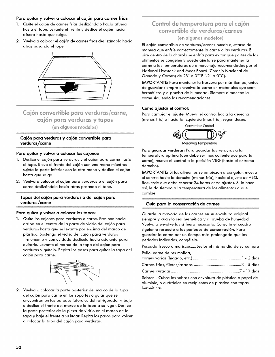 Kenmore 106.511800 User Manual | Page 52 / 92