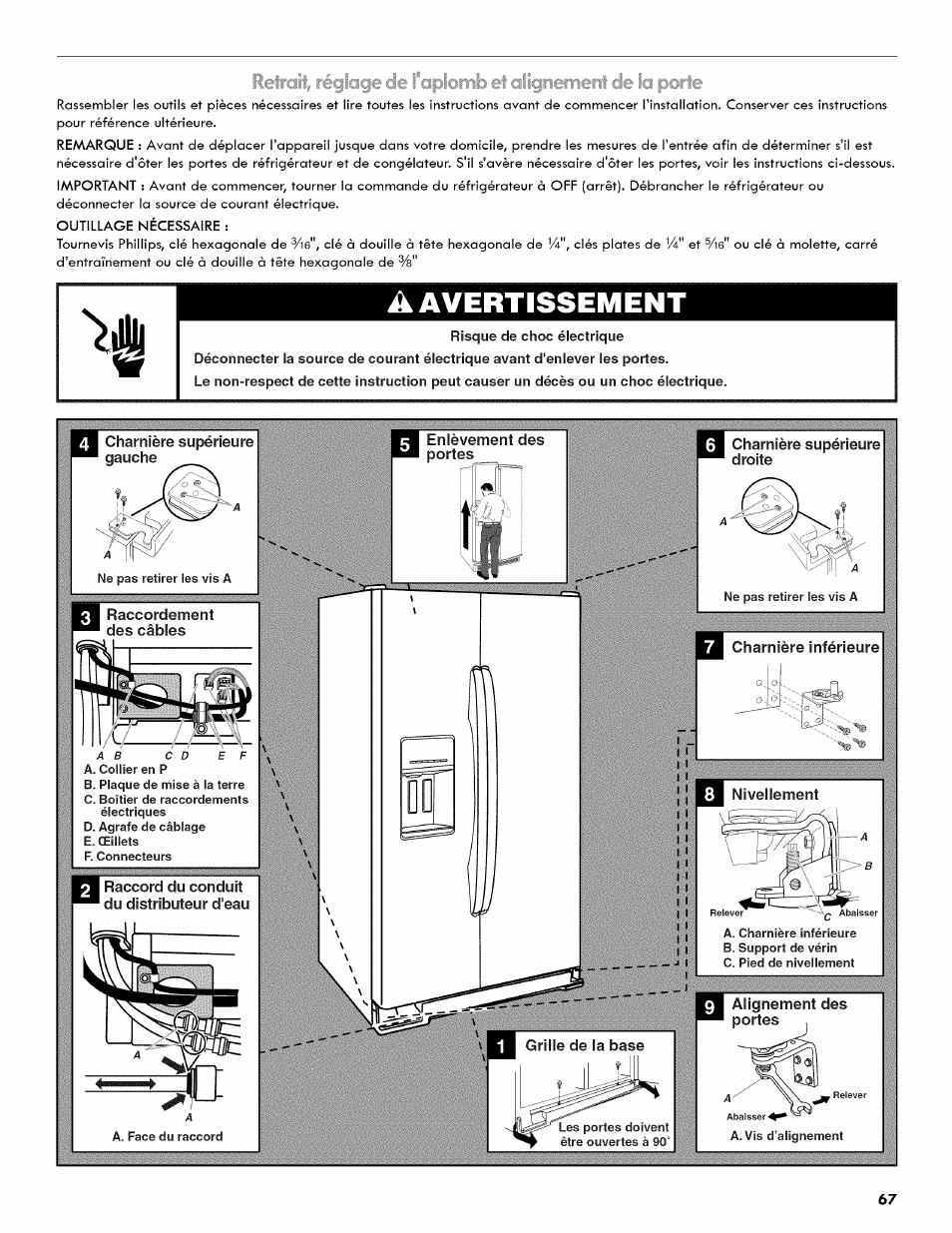 A avertissement <jiy | Kenmore 106.511800 User Manual | Page 67 / 92