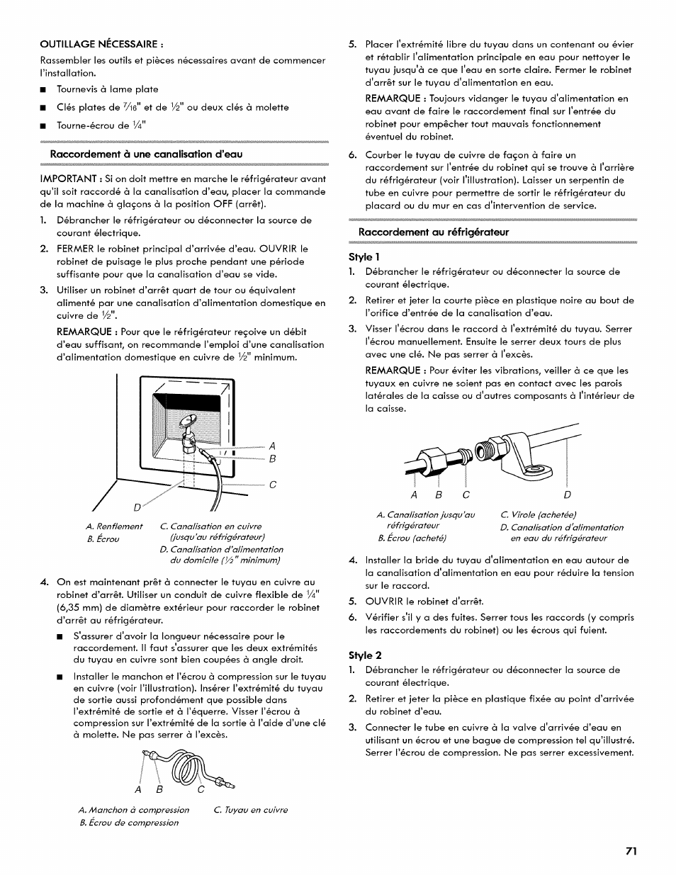 Kenmore 106.511800 User Manual | Page 71 / 92