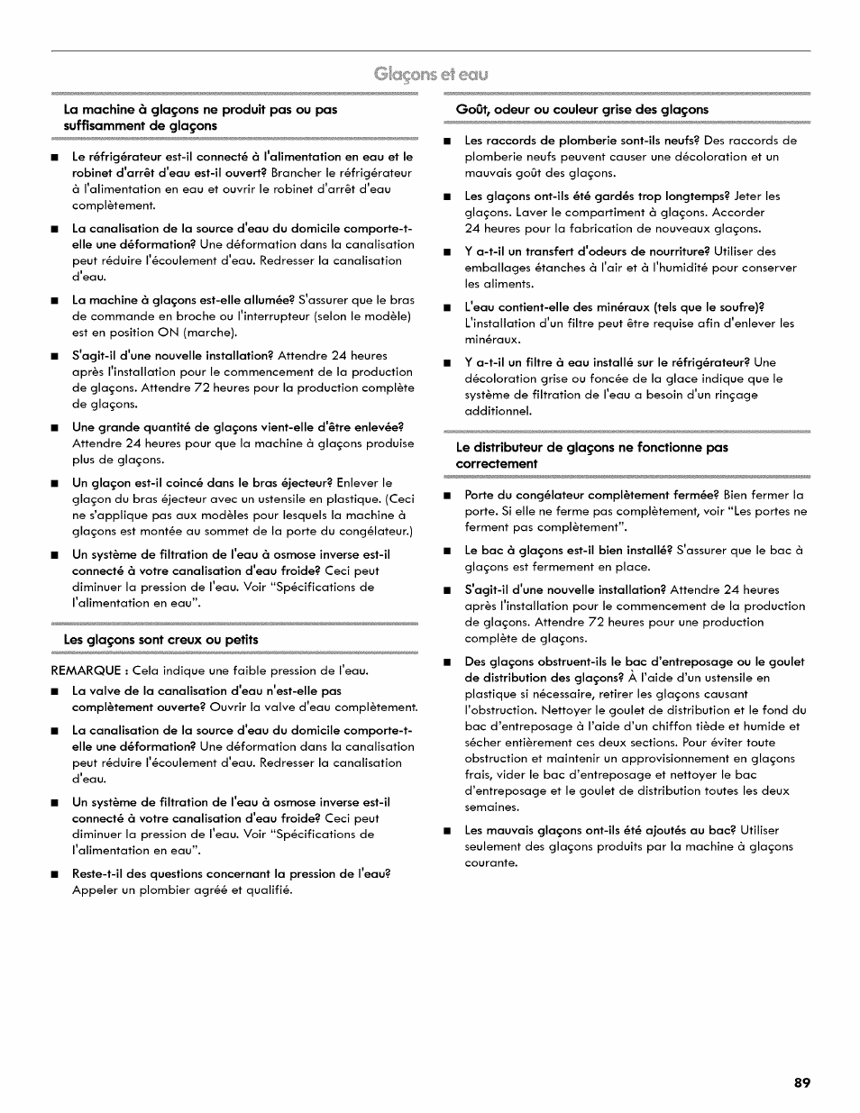 Kenmore 106.511800 User Manual | Page 89 / 92