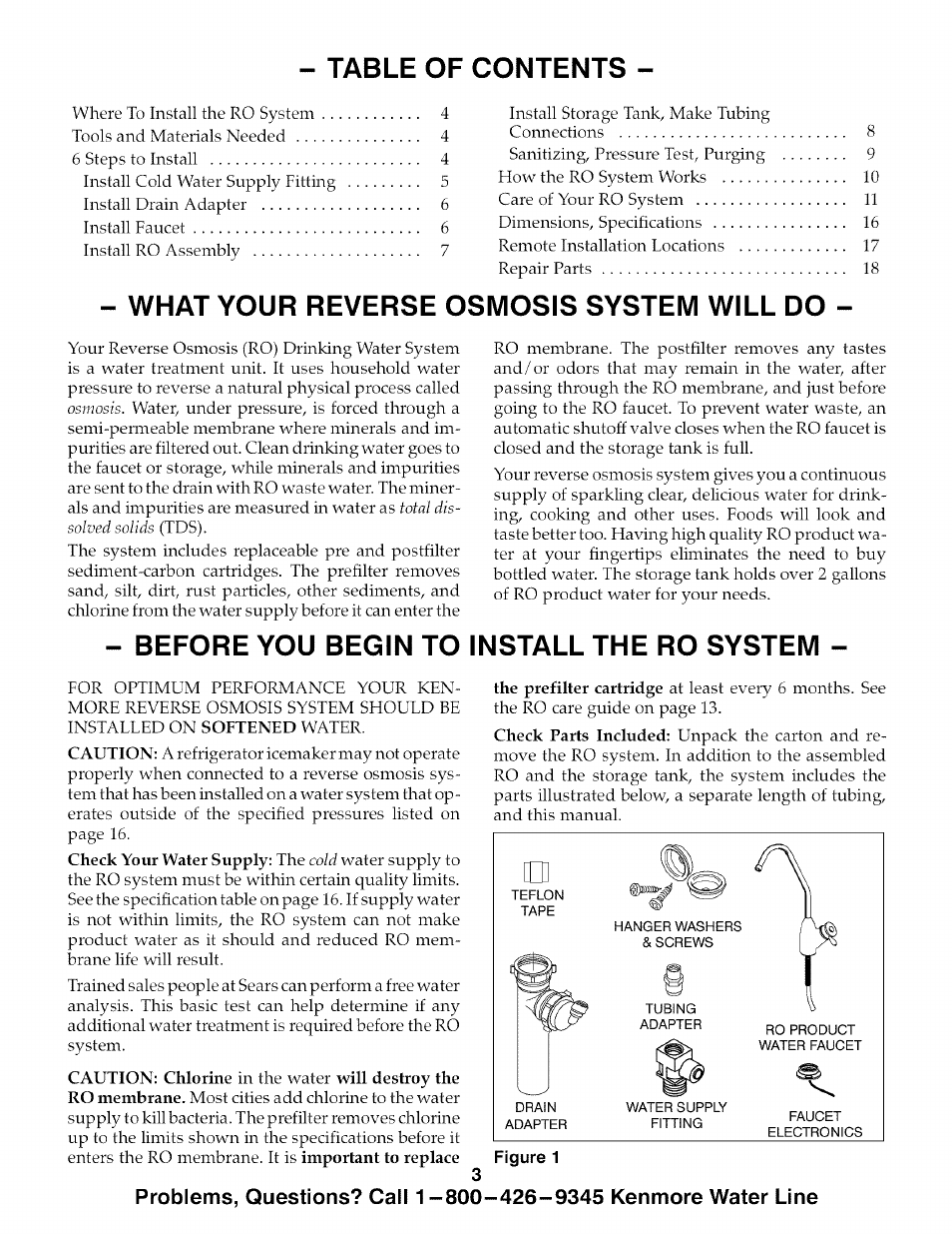 Kenmore 625.38575 User Manual | Page 3 / 20