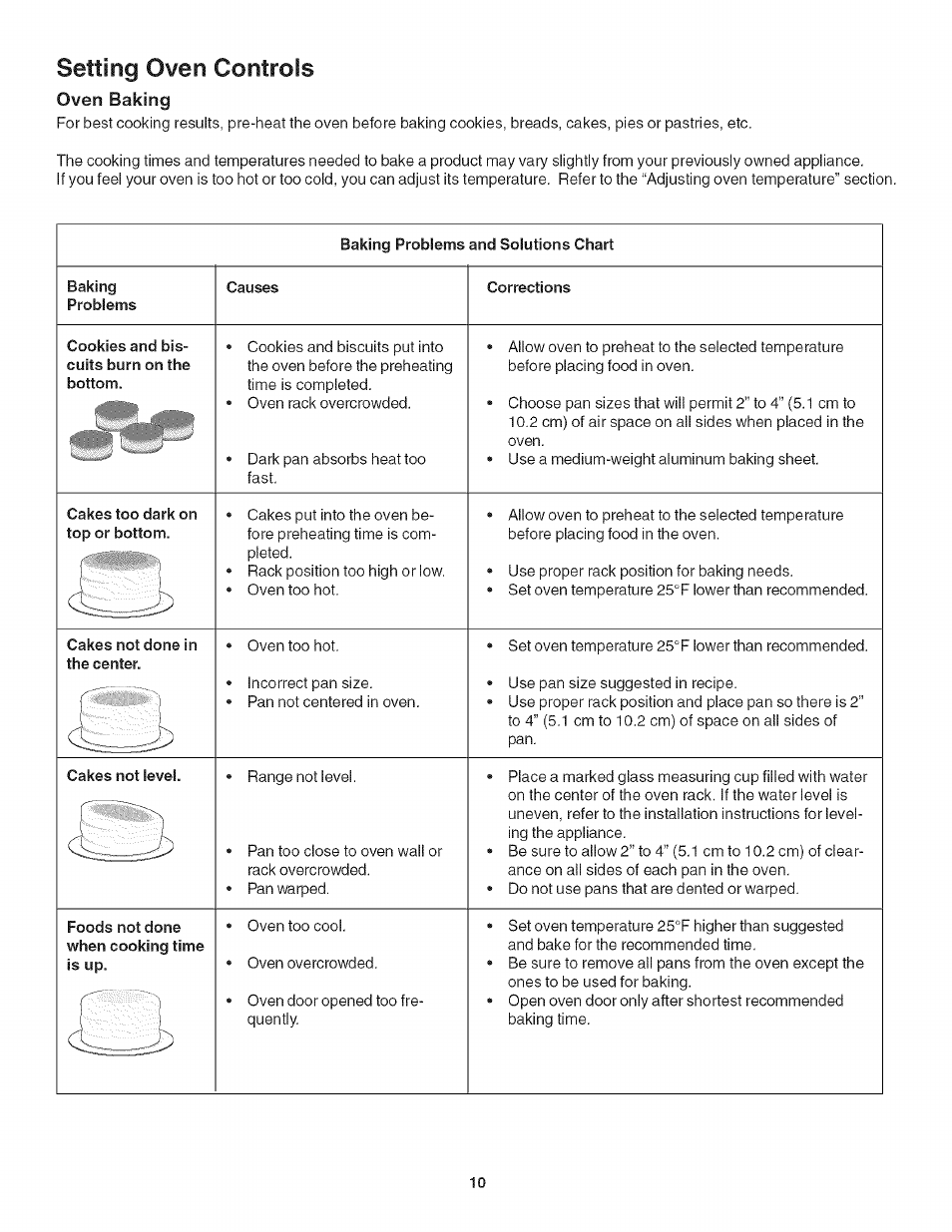 Setting oven controls | Kenmore HORNO 790.42003 User Manual | Page 10 / 20