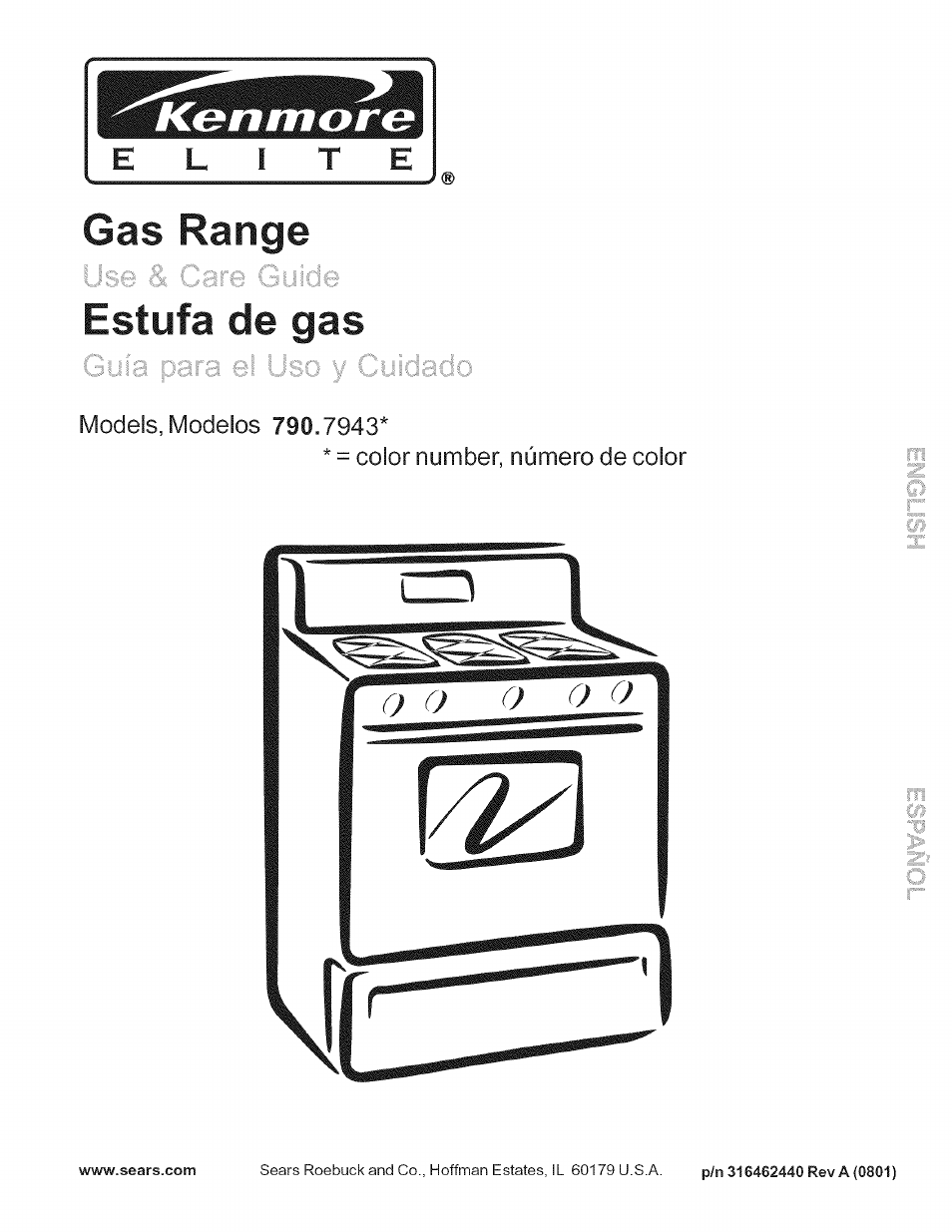 Kenmore ELITE 790.7943 User Manual | 40 pages