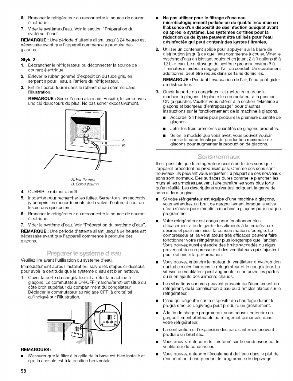 Style 2 | Kenmore 2305761A User Manual | Page 58 / 76