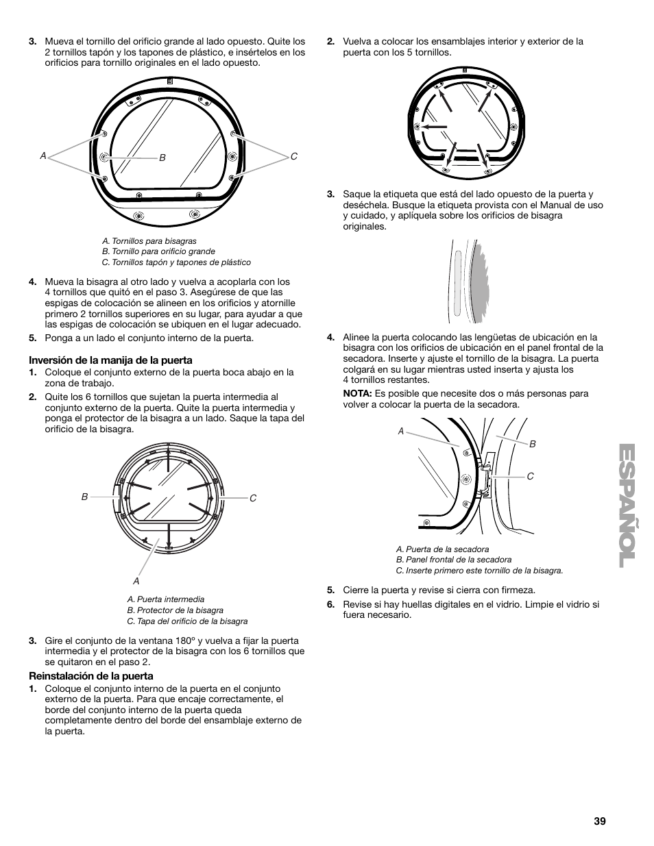 Kenmore ELITE HE3 110.9787 User Manual | Page 39 / 52