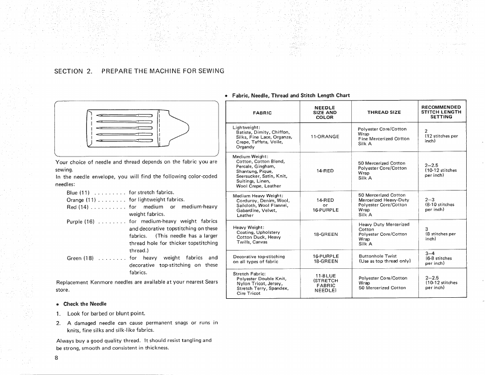 Kenmore 385.11607 User Manual | Page 10 / 46