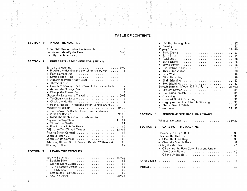 Kenmore 385.11607 User Manual | Page 4 / 46