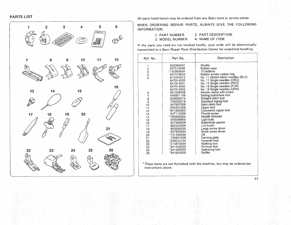 Kenmore 385.11607 User Manual | Page 43 / 46