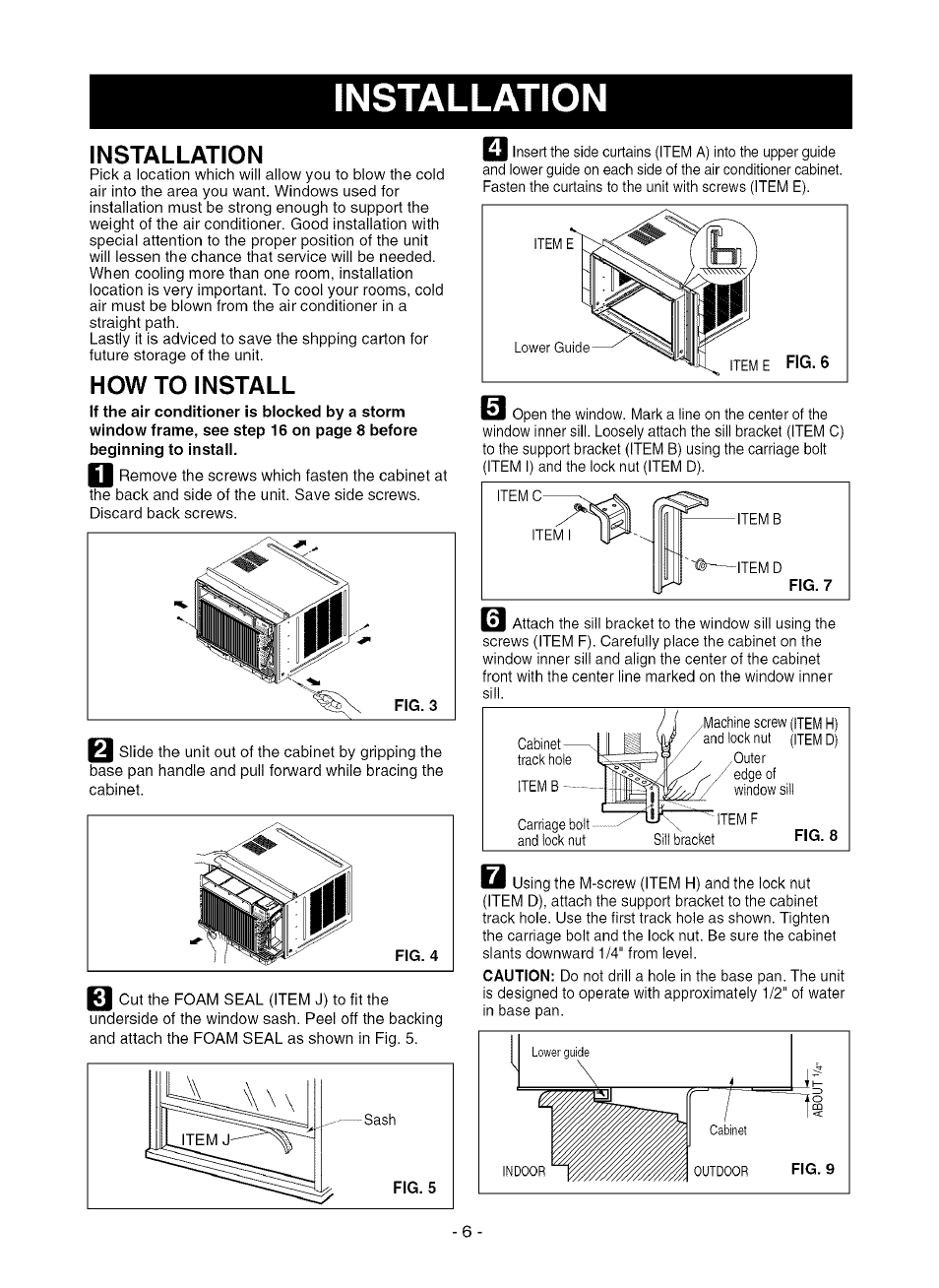 Installation, How to install | Kenmore 580.75281 User Manual | Page 6 / 32