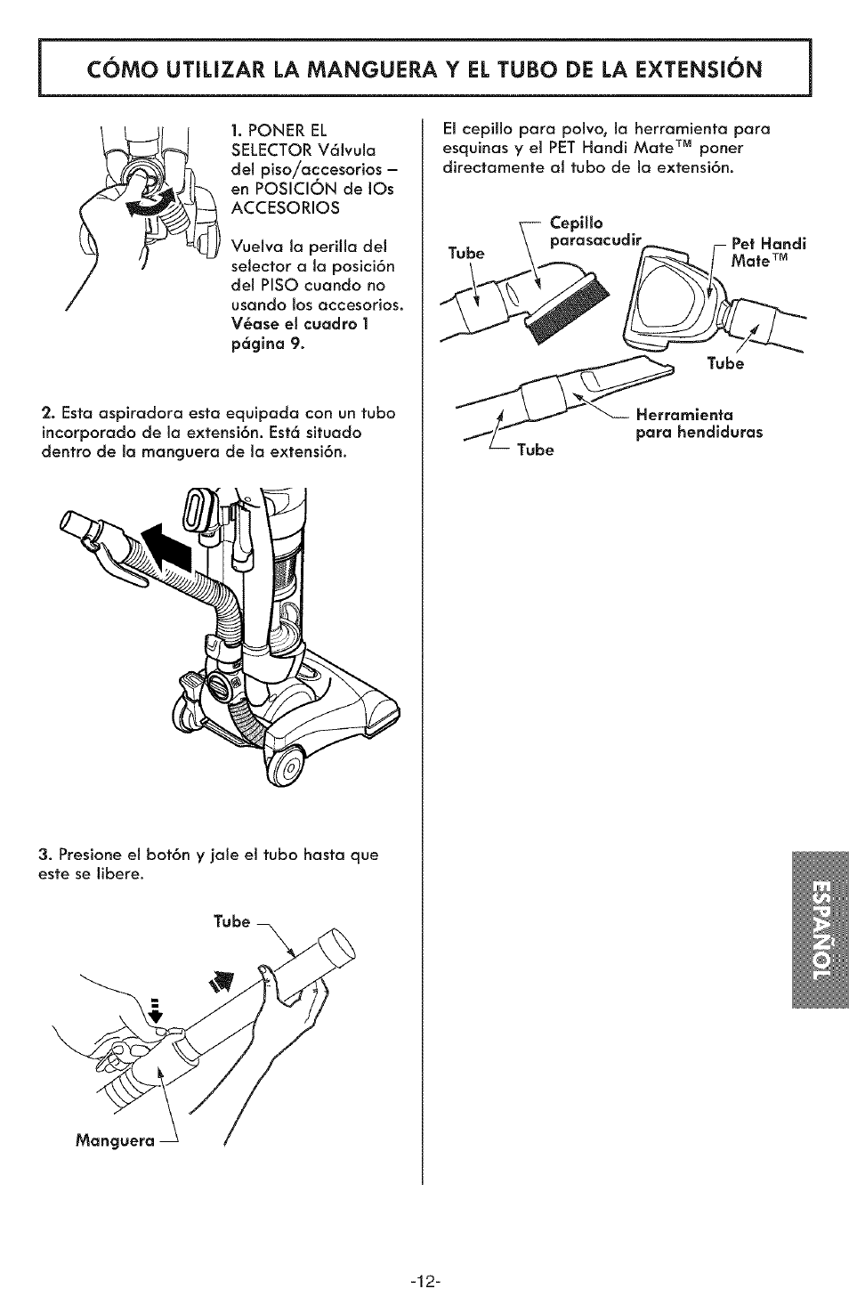 Kenmore ASPIRADORA 116.31591 User Manual | Page 36 / 51