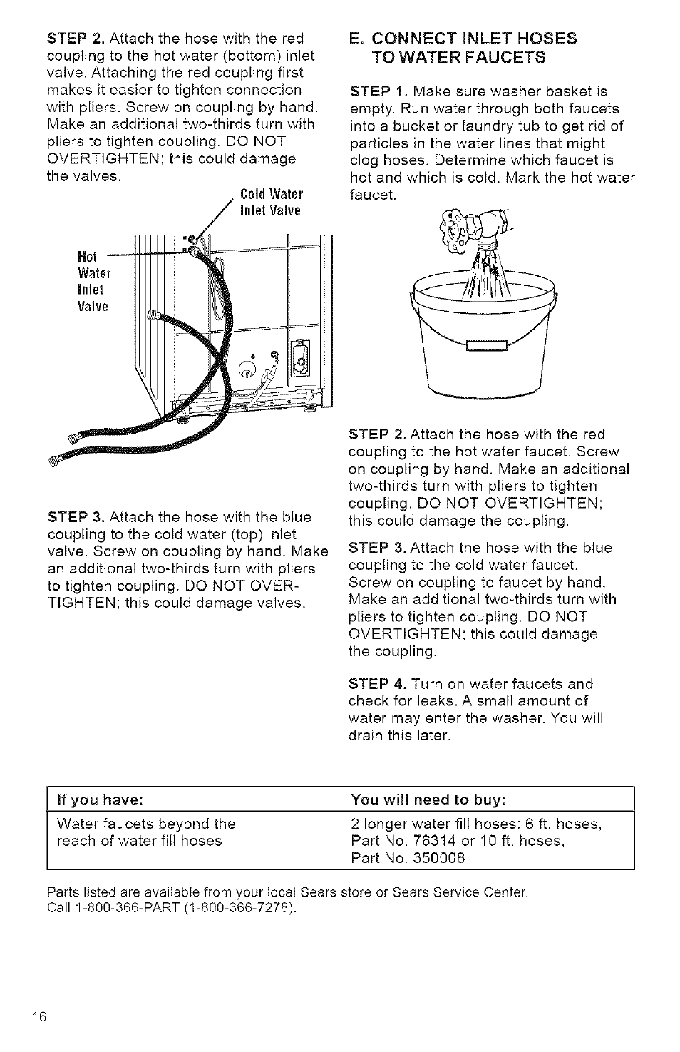 Kenmore 3950144 User Manual | Page 16 / 37