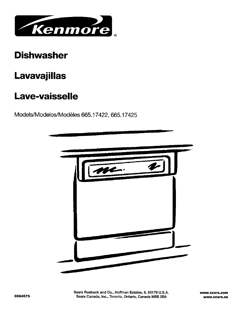 Kenmore 665.17425 User Manual | 20 pages