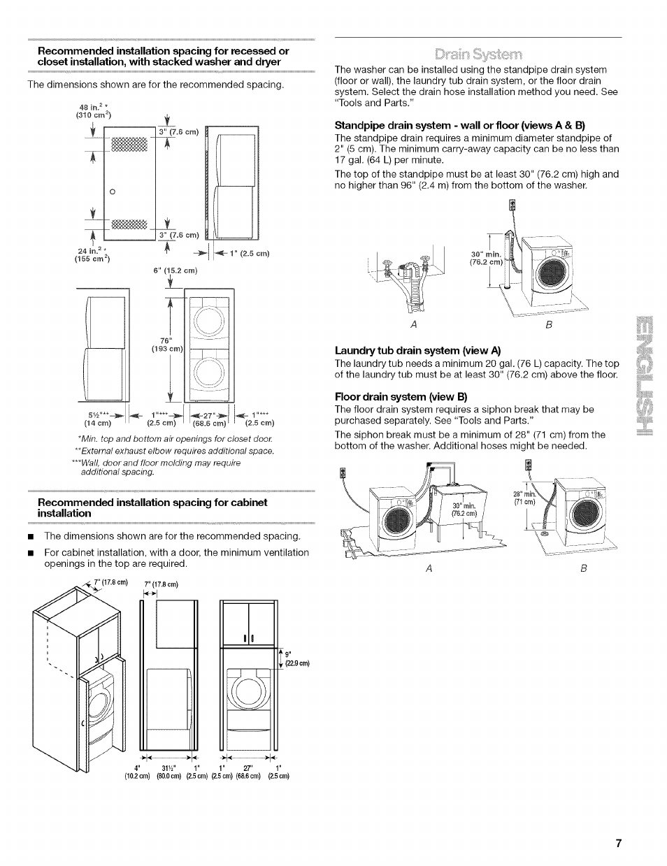 Kenmore 110.4597 User Manual | Page 7 / 64