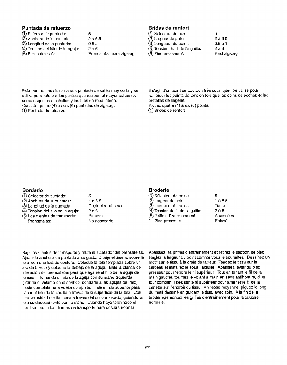 Bordado | Kenmore 385.16231 User Manual | Page 69 / 117