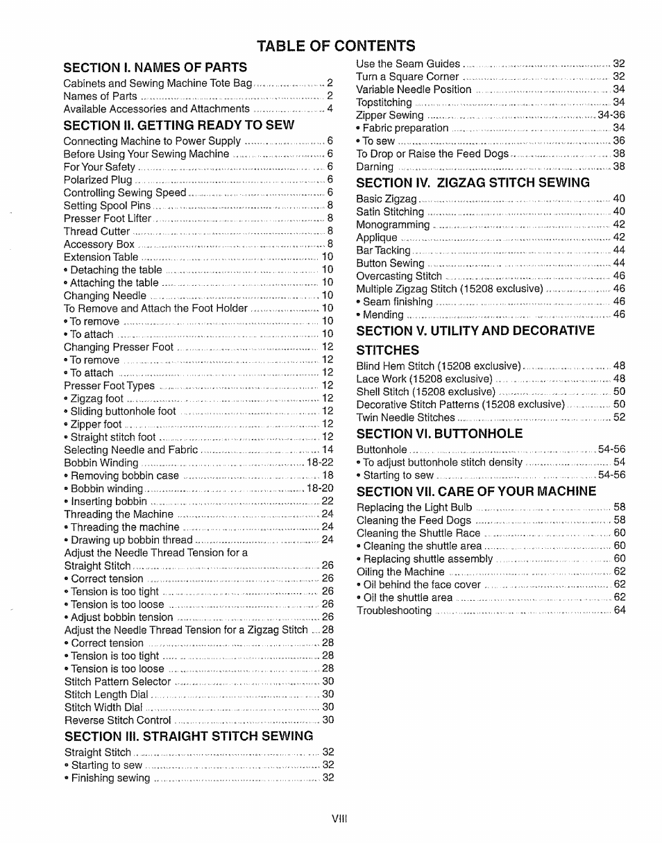 Kenmore 385.15208 User Manual | Page 7 / 75