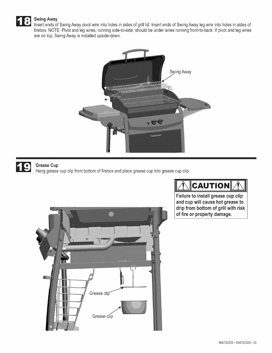 Caption | Kenmore 415.165059 User Manual | Page 23 / 28