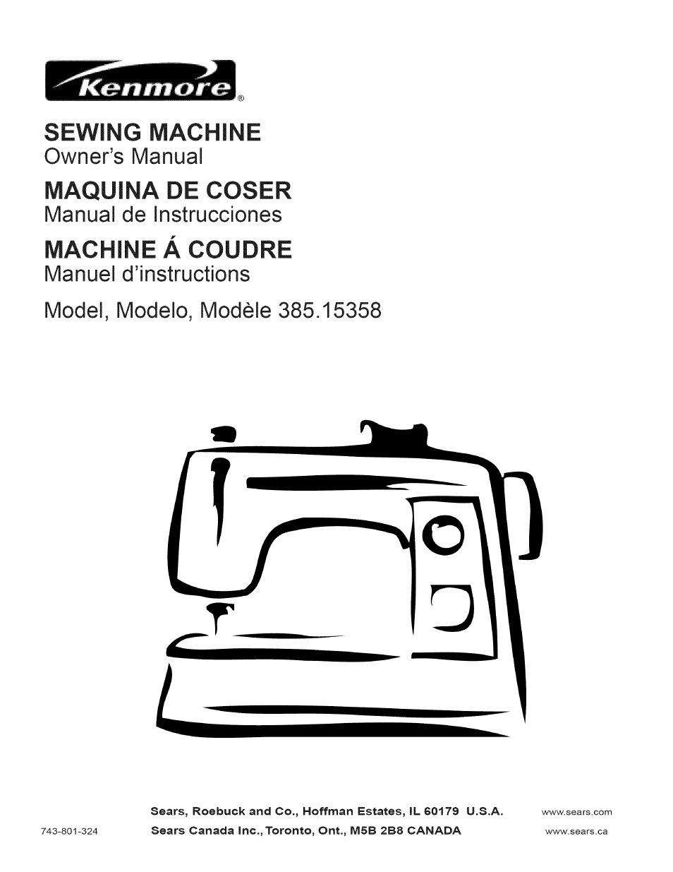 Kenmore 15358 User Manual | 89 pages