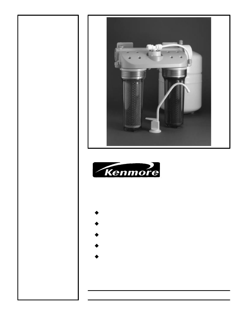 Kenmore 625.347001 User Manual | 20 pages