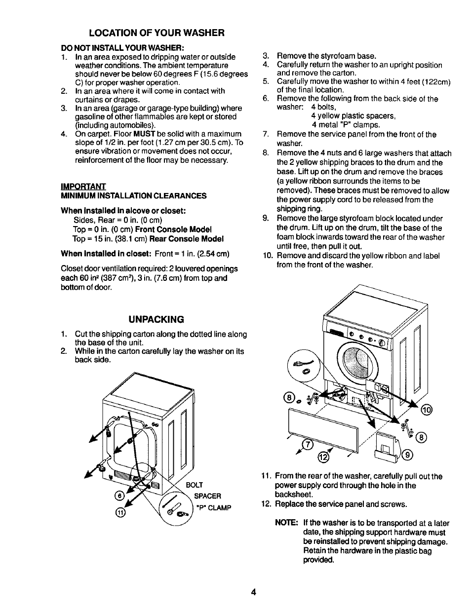 Kenmore 131801800 User Manual | Page 4 / 5