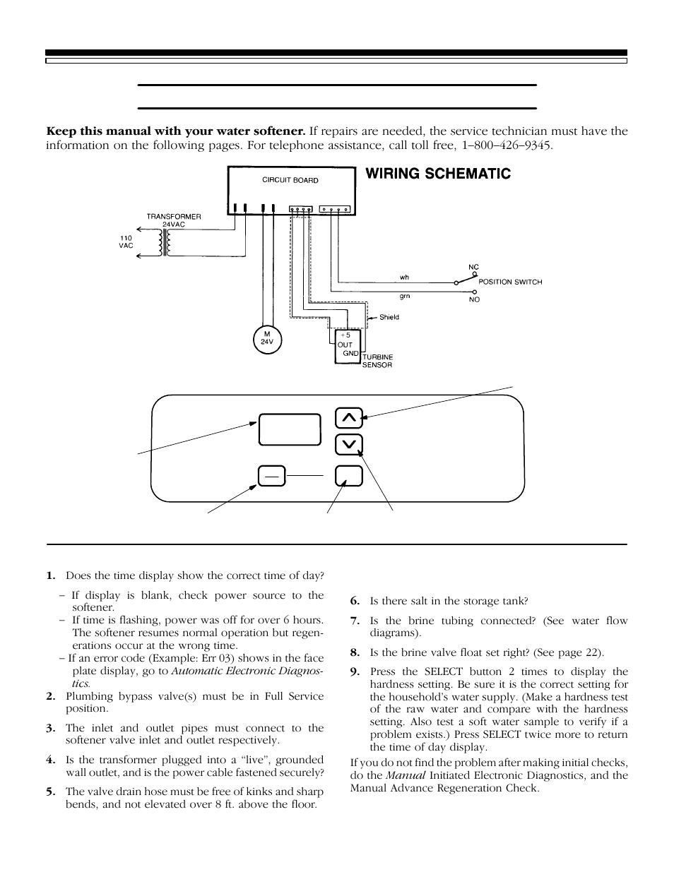Service tech. information, 5a. troubleshooting | Kenmore 625.348420 User Manual | Page 19 / 32