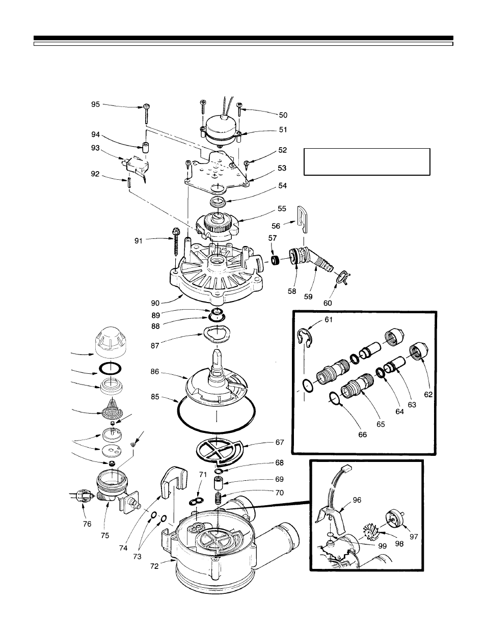 Valve assembly | Kenmore 625.348420 User Manual | Page 30 / 32