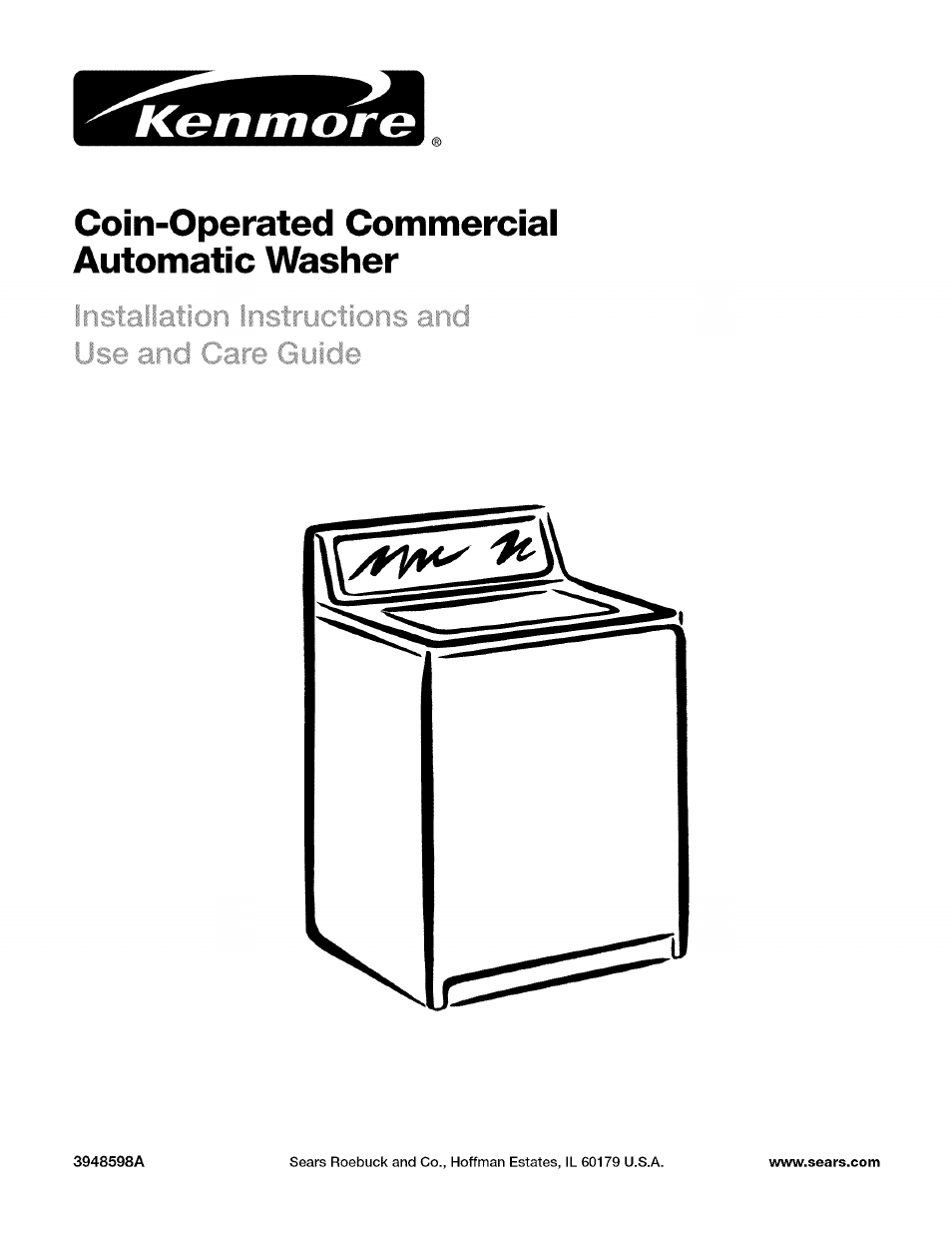 Kenmore 3948598A User Manual | 16 pages