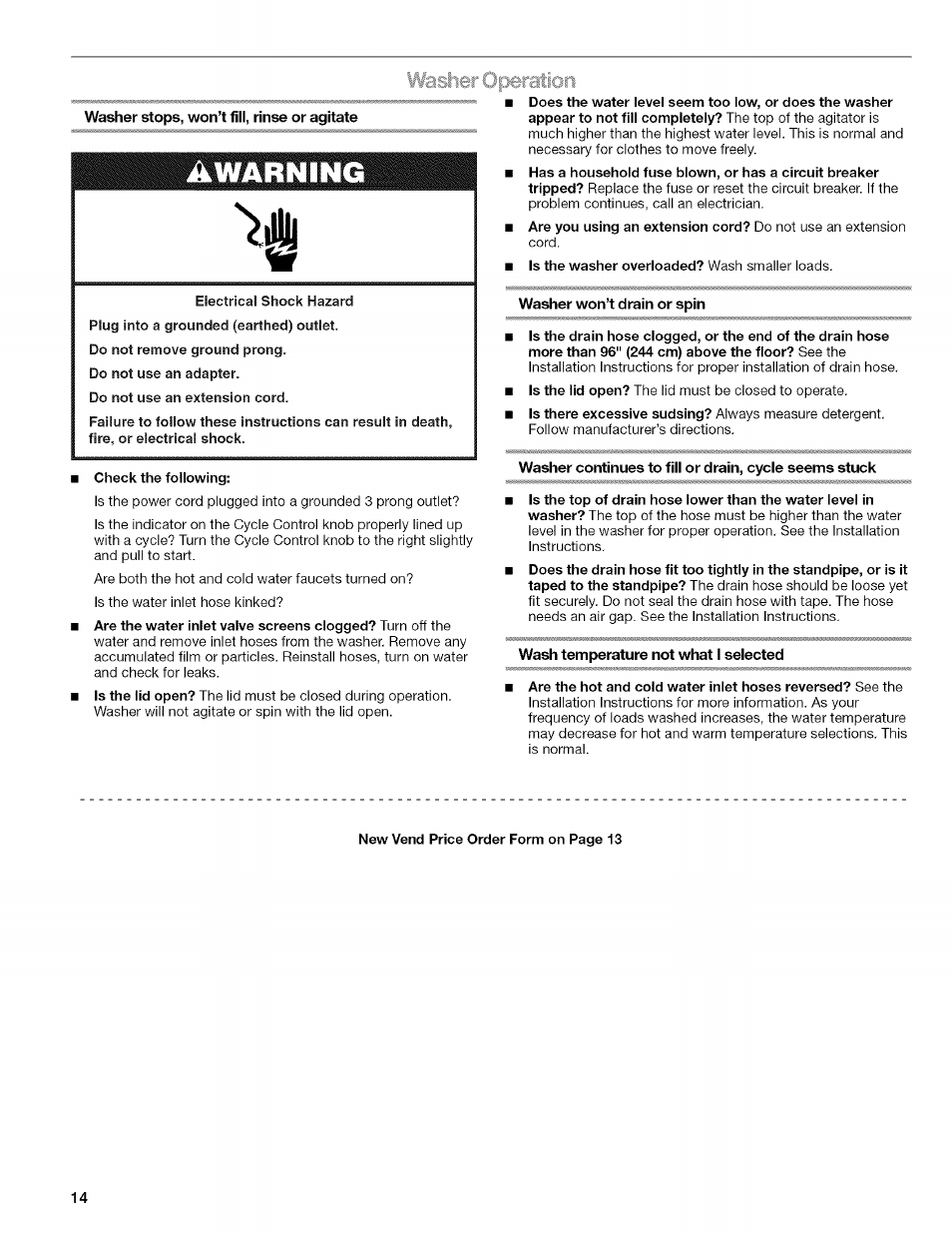 Kenmore 3948598A User Manual | Page 14 / 16