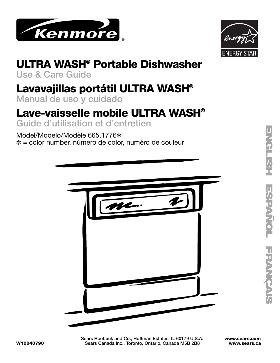 Kenmore 665.1776 User Manual | 60 pages