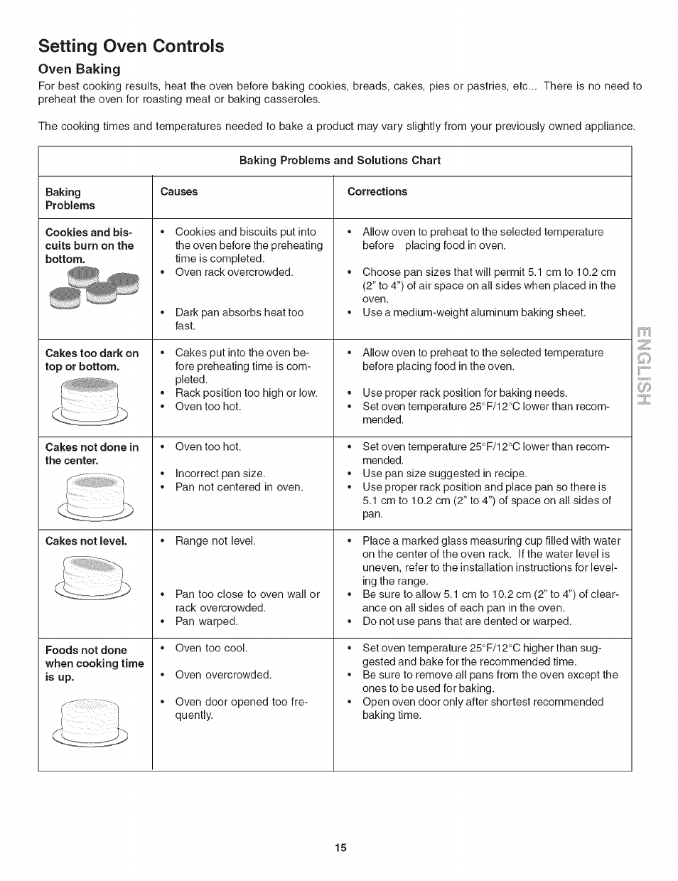 Setting oven controls | Kenmore 790.479 User Manual | Page 15 / 36