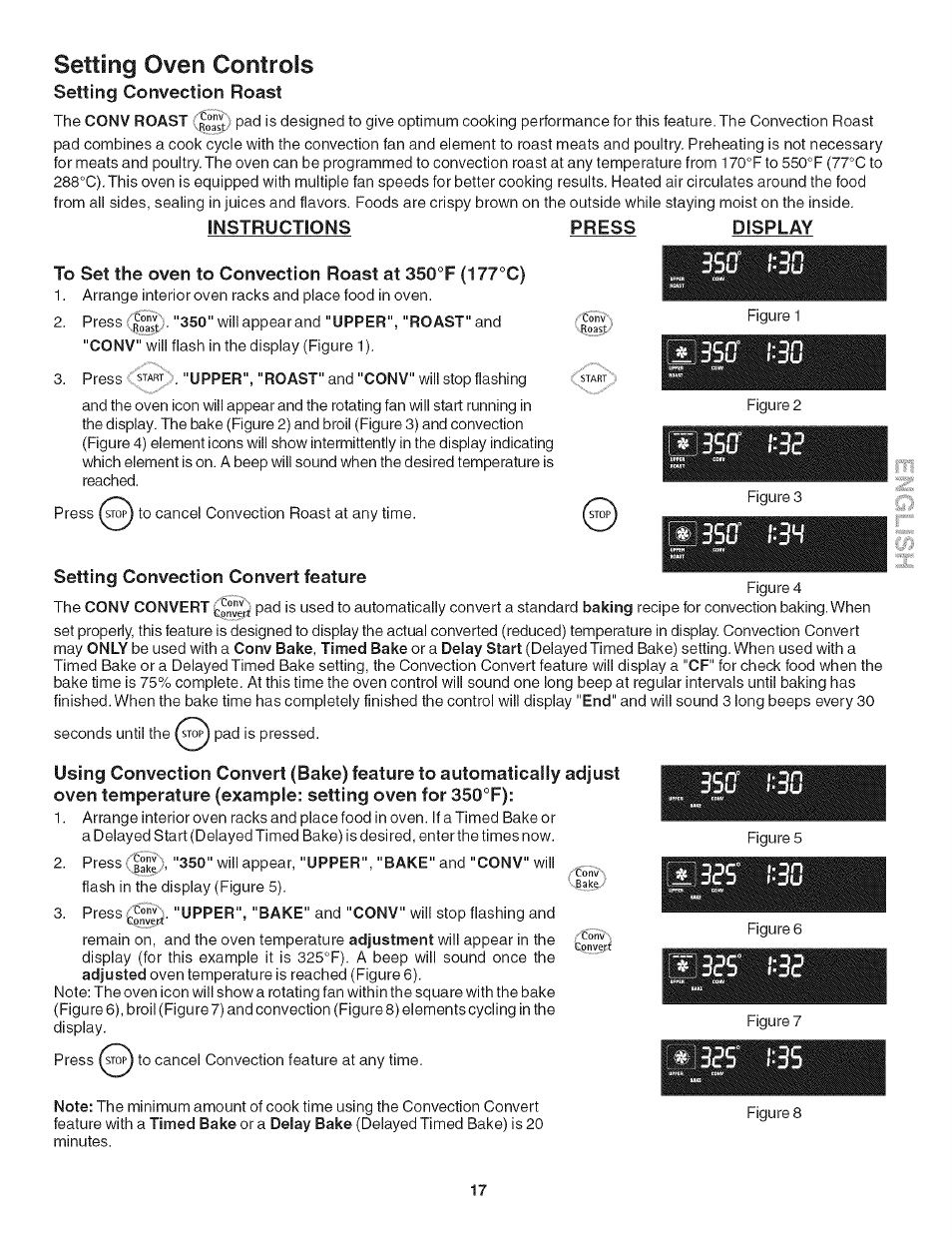 Setting oven controls | Kenmore 790.479 User Manual | Page 17 / 36