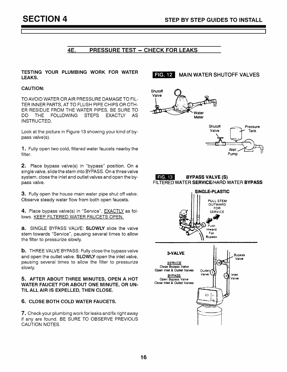 Pressure test - check for leaks | Kenmore 7146611 User Manual | Page 16 / 20