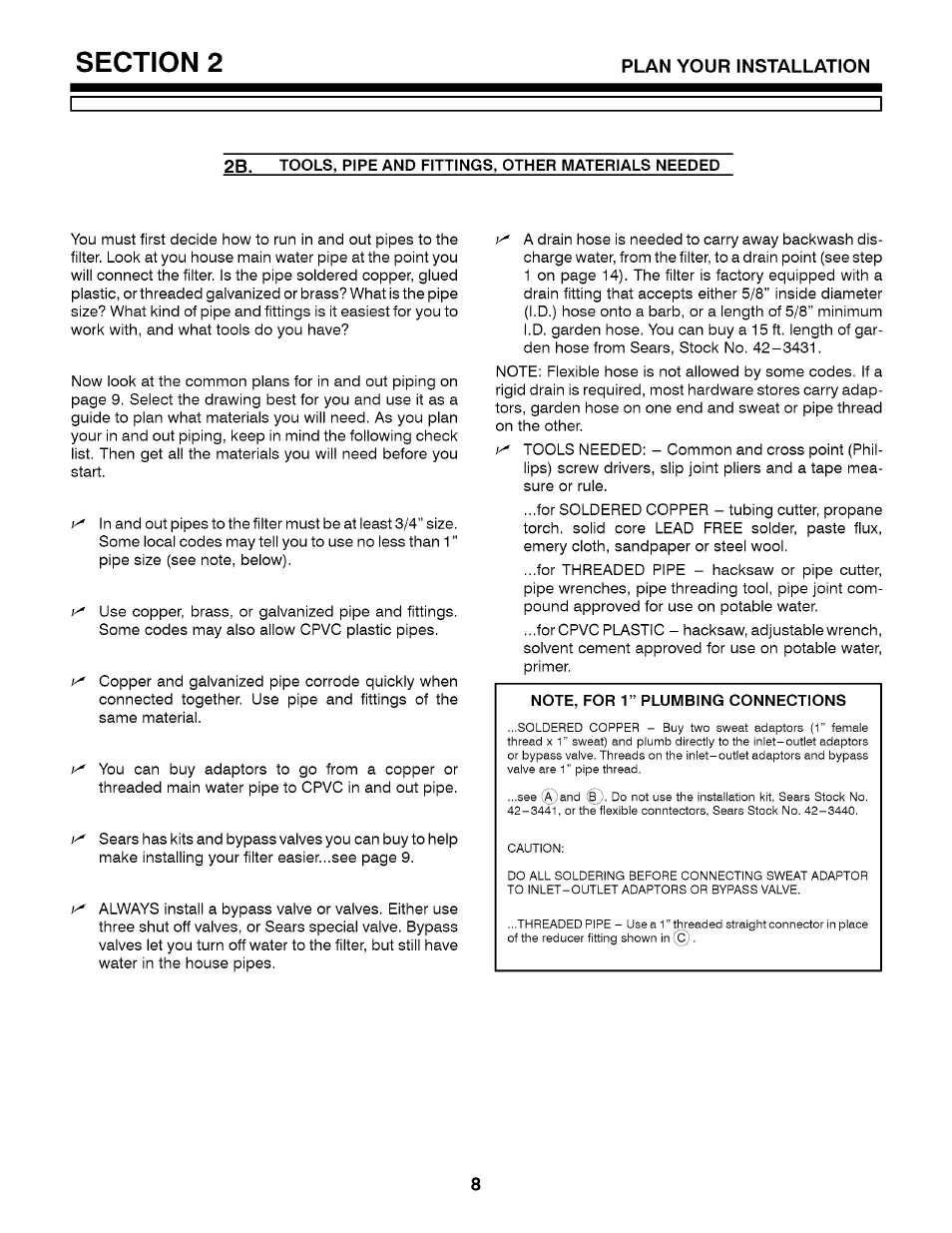 Plan your installation | Kenmore 7146611 User Manual | Page 8 / 20