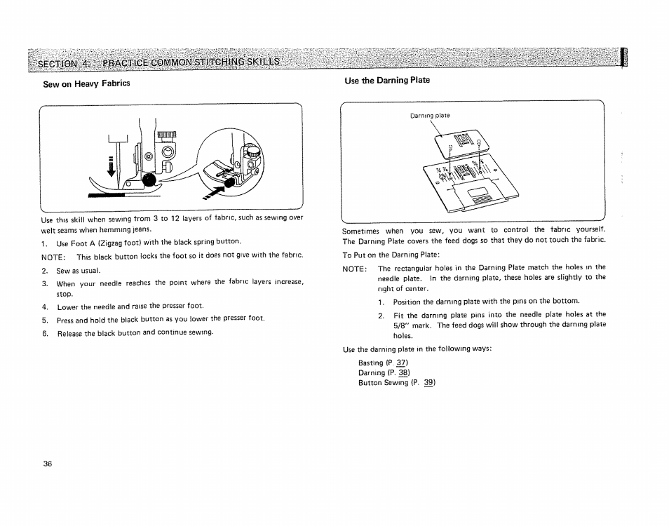 Sew on heavy fabrics | Kenmore 19501 User Manual | Page 37 / 98