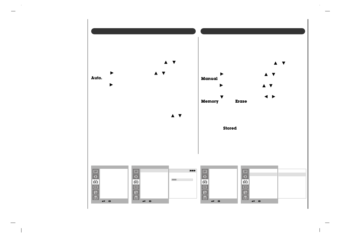 Setting up tv stations | Kreisen KR-370T User Manual | Page 22 / 88
