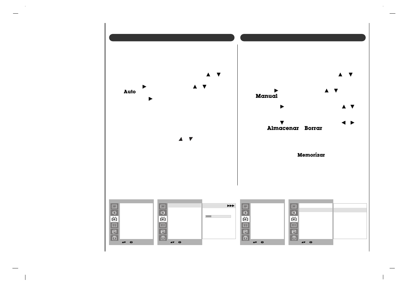 Sintonizar los canales de tv | Kreisen KR-370T User Manual | Page 66 / 88