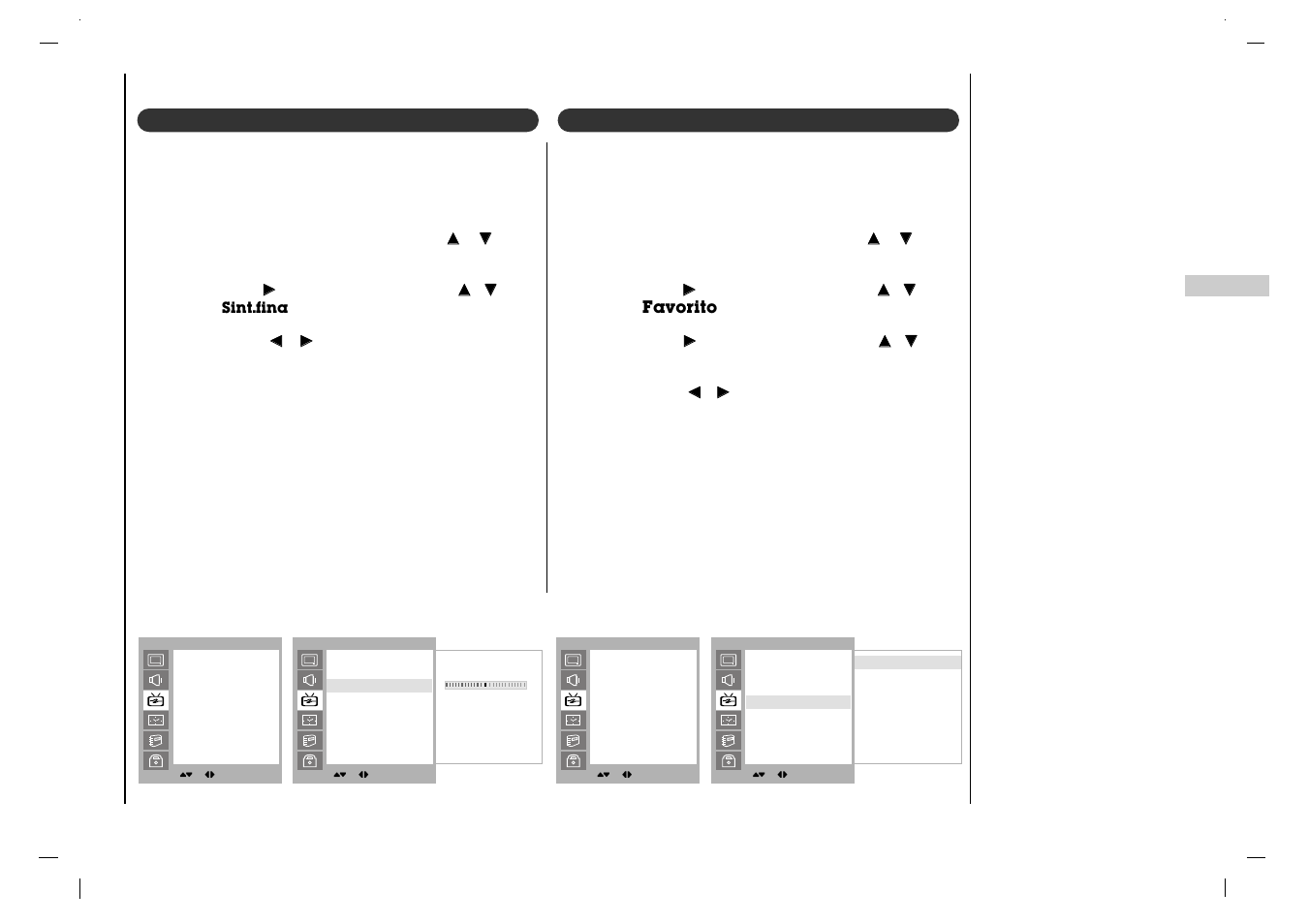 Sintonizar los canales de tv | Kreisen KR-370T User Manual | Page 67 / 88