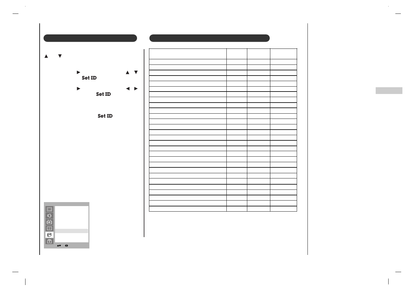 Ajuste externo | Kreisen KR-370T User Manual | Page 77 / 88