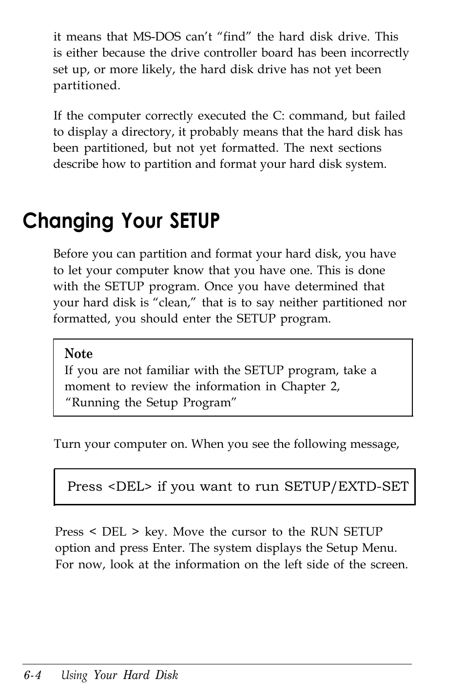 Changing your setup | Kreisen 3 8 6 X / X E User Manual | Page 117 / 173