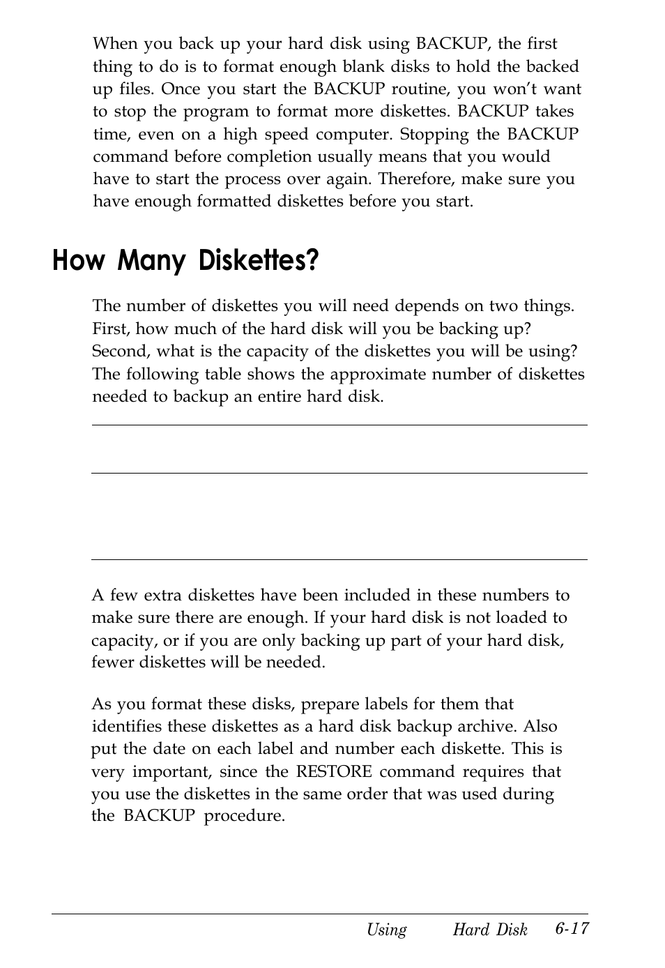 How many diskettes | Kreisen 3 8 6 X / X E User Manual | Page 130 / 173