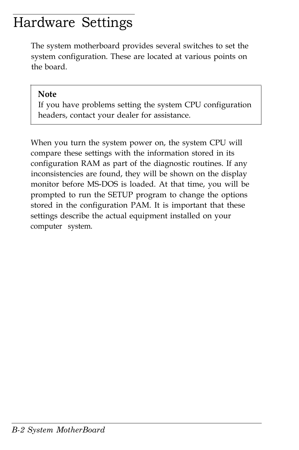 Hardware setting, Hardware settings | Kreisen 3 8 6 X / X E User Manual | Page 155 / 173