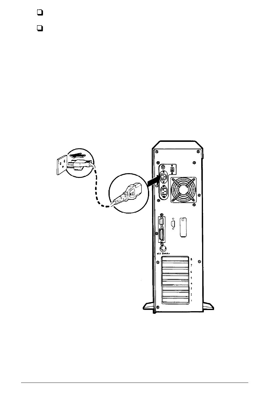 Connecting the power cord | Kreisen 3 8 6 X / X E User Manual | Page 27 / 173