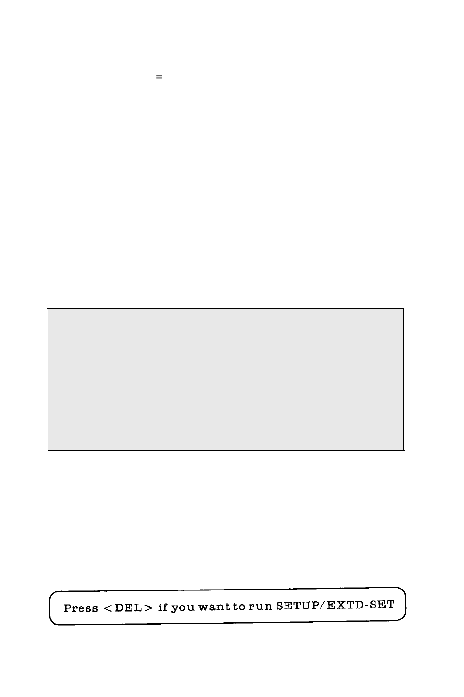 Memory test bypass, Using setup | Kreisen 3 8 6 X / X E User Manual | Page 41 / 173