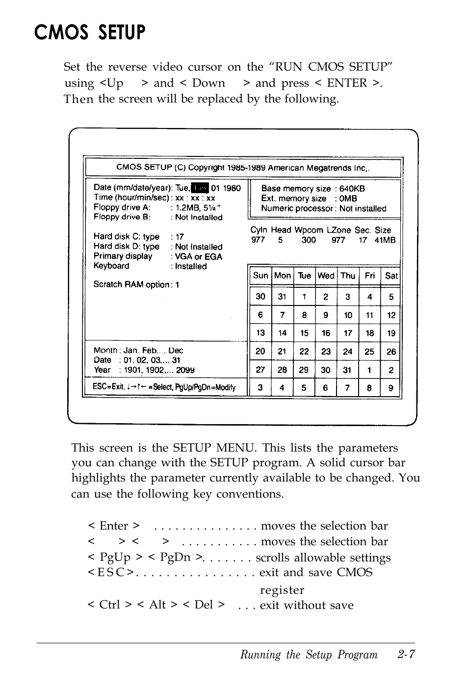 Cmos setup | Kreisen 3 8 6 X / X E User Manual | Page 44 / 173