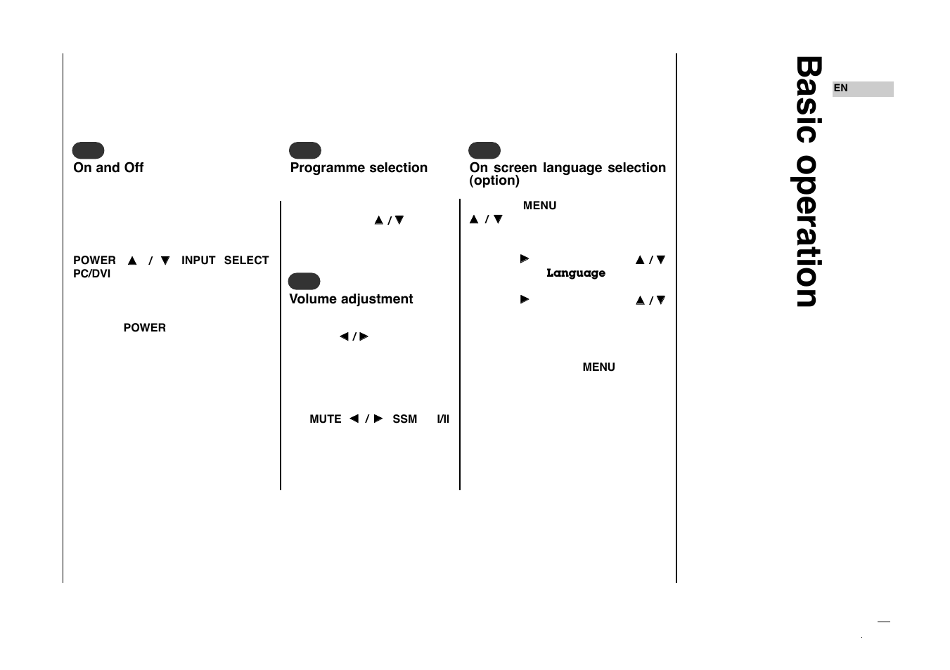 Basic operation | Kreisen KR-270T User Manual | Page 15 / 88