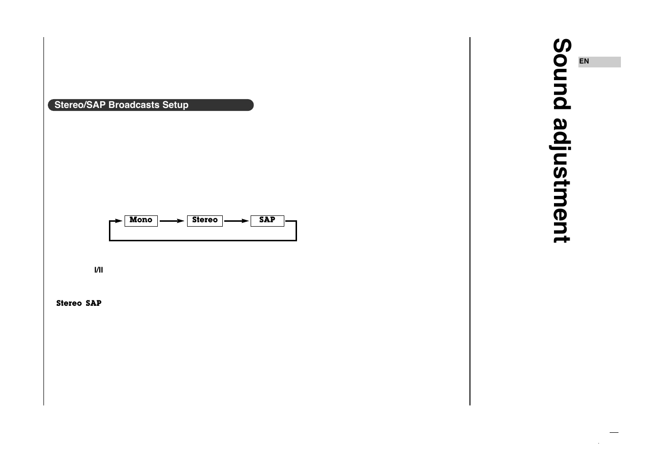 Sound adjustment | Kreisen KR-270T User Manual | Page 21 / 88
