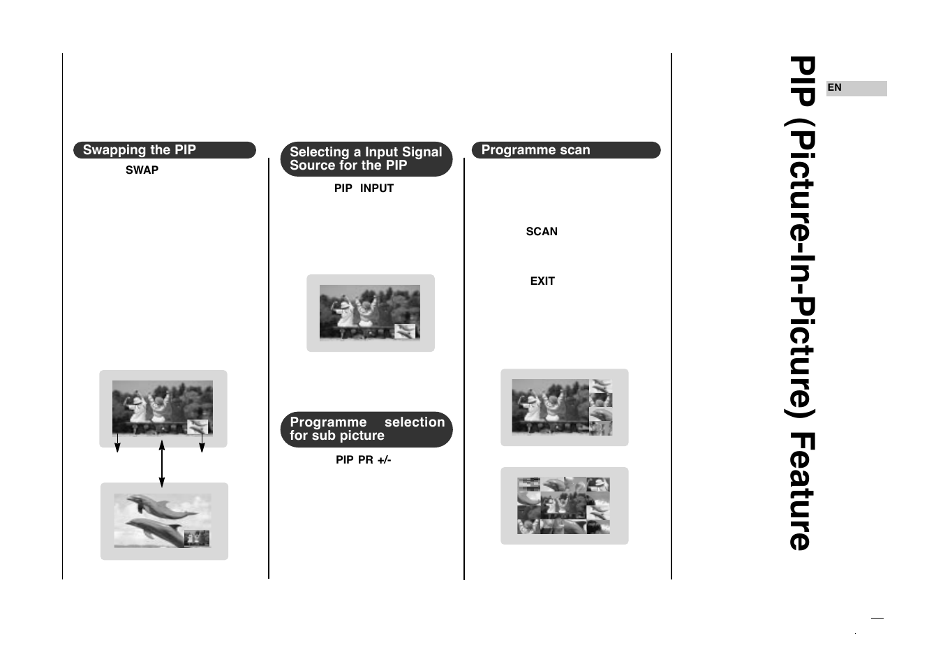 Pip (picture-in-picture) feature | Kreisen KR-270T User Manual | Page 31 / 88