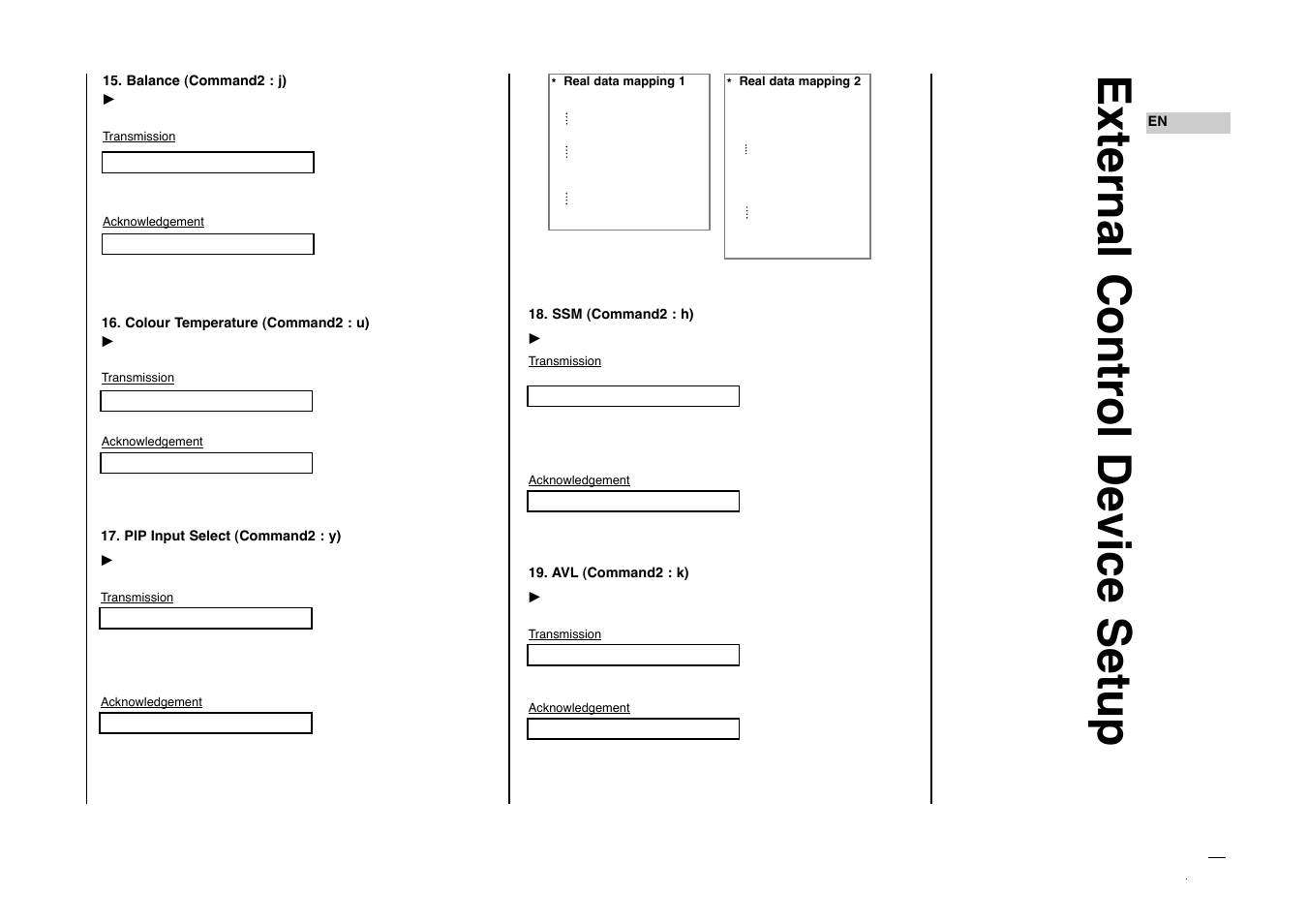 External control device setup | Kreisen KR-270T User Manual | Page 37 / 88