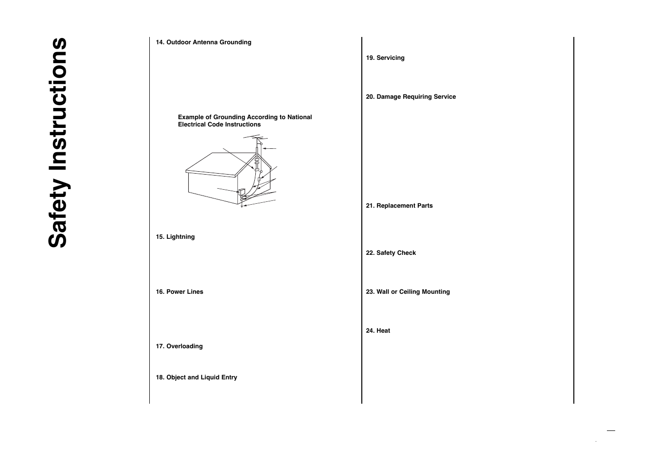 Safety instructions | Kreisen KR-270T User Manual | Page 4 / 88