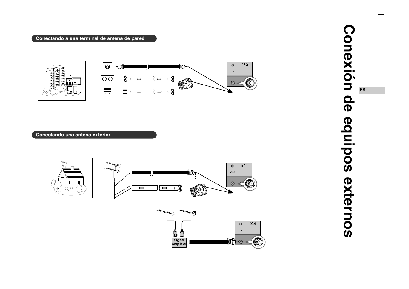 Conexi—n de equipos externos | Kreisen KR-270T User Manual | Page 55 / 88