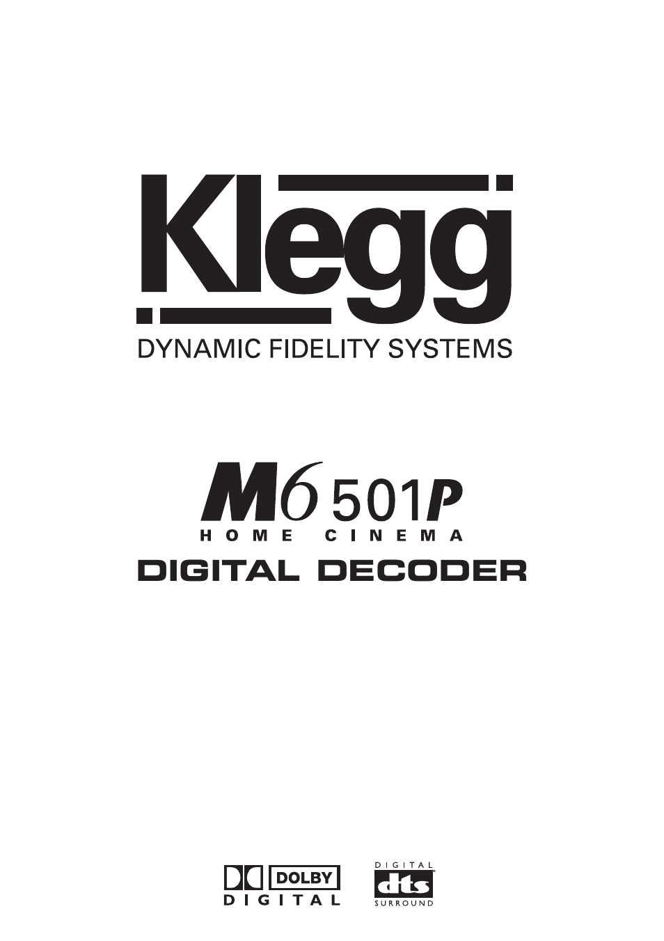 Klegg electronic M6 501P User Manual | 33 pages